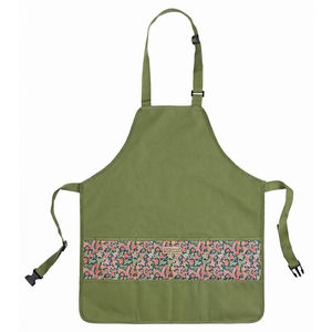Julie Dodsworth Garden Home Chore Apron NWT Floral Print Green